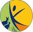Kangaroo Flat Logo Icon